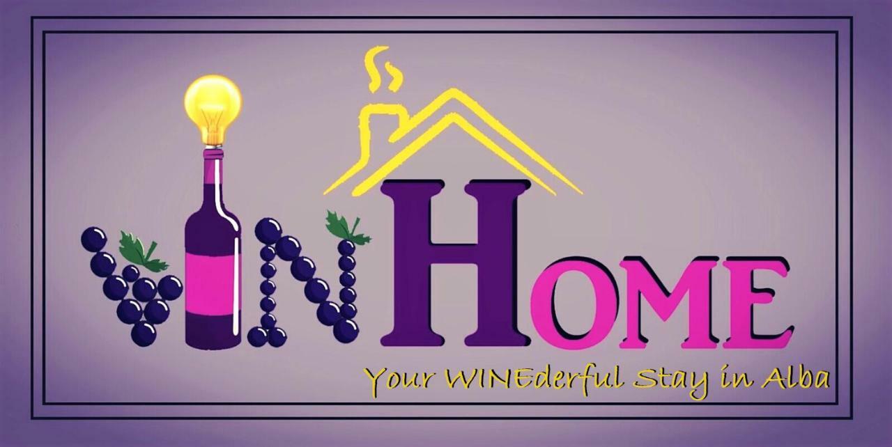 Vinhome Bilocale Con Garage Privato Alba Centro Екстер'єр фото
